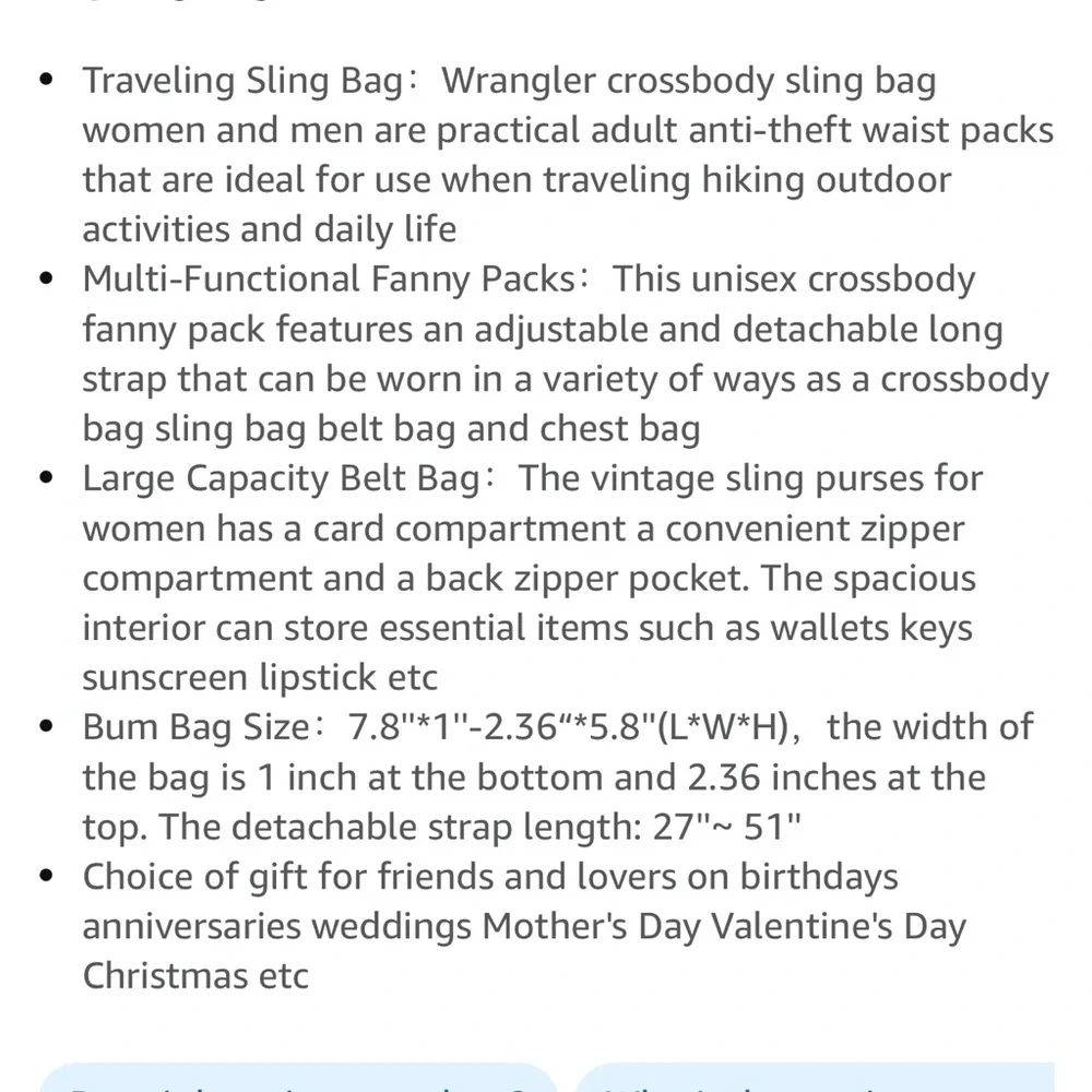 Wrangler Cream Crossbody Bag with Minimalist Design - Picture 5 of 8